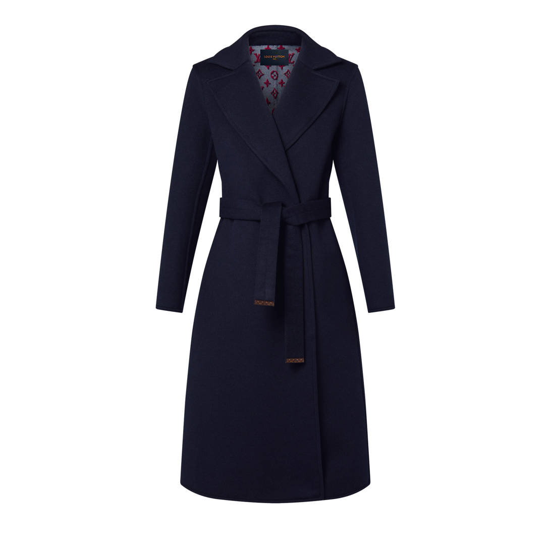 Signature Long Wrap Coat Women ReadytoWear LOUIS VUITTON